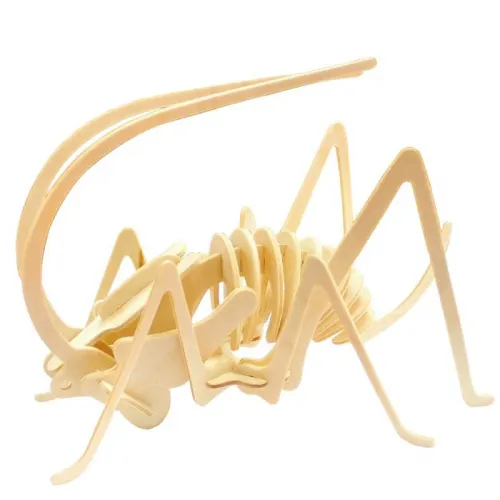  3D Cricket Lasergesneden Vectorsjabloon voor Lasersnijders en CNC-machines