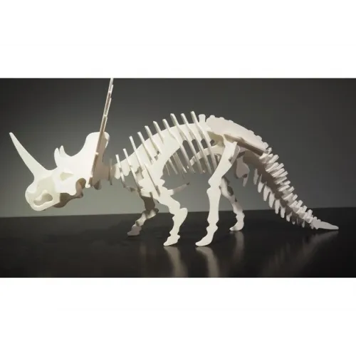 Styracosaurus 3D laserskåret vektor skabelon