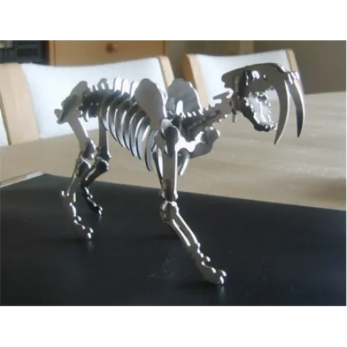  Sabeltandsskelet 3D-laserskærefil