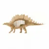  Stegosaurus 3D laserskåret vektor skabelon