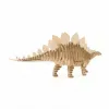  Stegosaurus 3D laserskåret vektor skabelon
