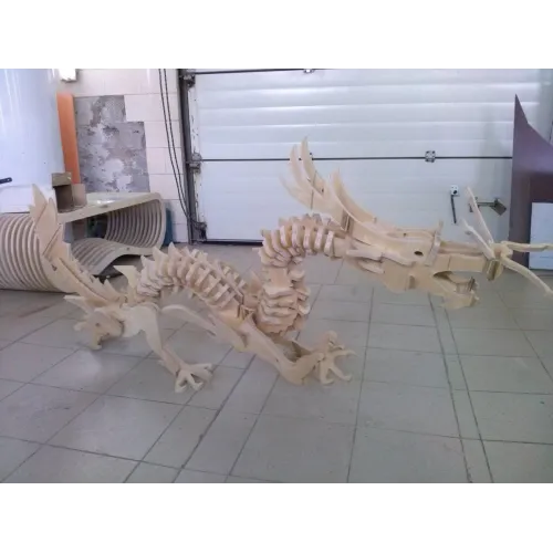  Kit vectorial de tăiere laser dragon 3D pentru descărcare instantanee