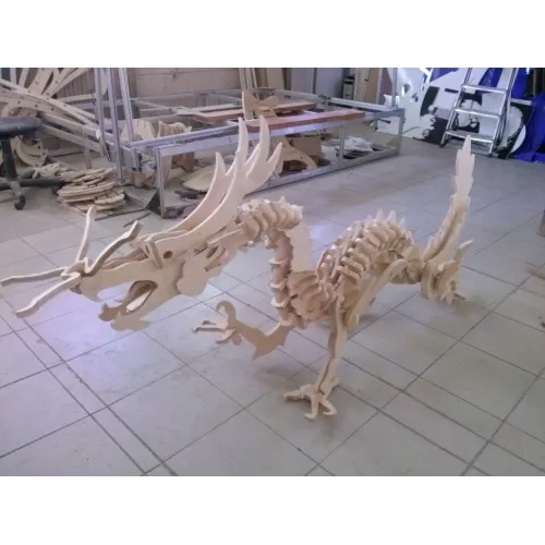  Kit vectorial de tăiere laser dragon 3D pentru descărcare instantanee