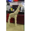  Giraf 3D laserskåret vektorfil – Stående girafskulptur