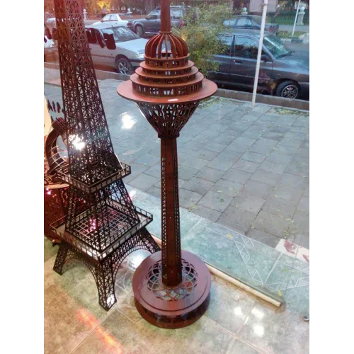  Milad Tower Lasergesneden Vector Sjabloon