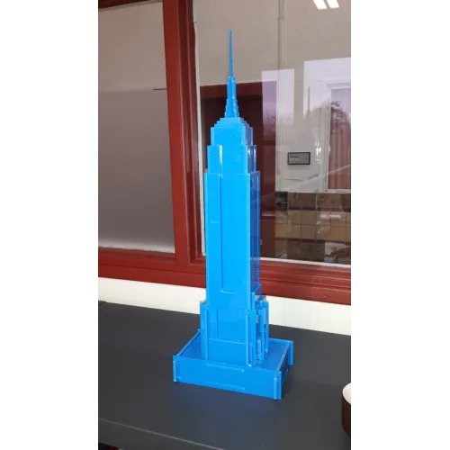  Șablon vectorial decupat cu laser Empire State Building