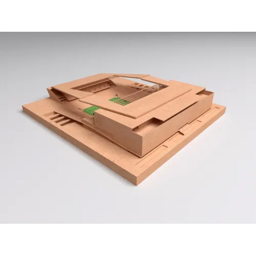  Modèle vectoriel de découpe laser du stade Corinthians