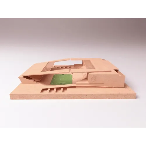  Modèle vectoriel de découpe laser du stade Corinthians