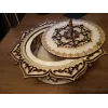  Slikskål med ornament — Laserskåret vektorskabelon