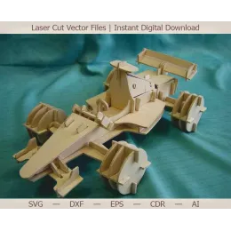 Formel 1-bil