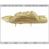  Krydstogtskib laserskåret vektorfil - lagdelt 3D-model
