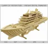  Krydstogtskib laserskåret vektorfil - lagdelt 3D-model