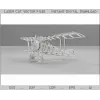  Hanriot Biplan Laser Cut Vector Skabelon - SVG DXF AI