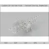  Hanriot Biplan Laser Cut Vector Skabelon - SVG DXF AI