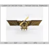  Demoiselle-flyvemaskine laserskåret vektorfil — SVG DXF AI (download med det samme)
