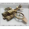  Futuristisk jagerfly laserskåret vektorskabelon — SVG DXF AI