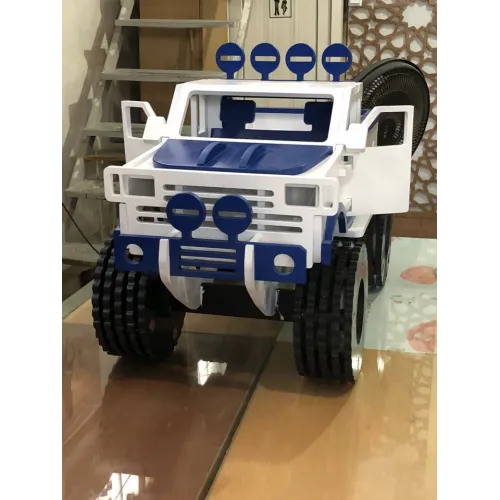  Monster Truck-legetøj laserskåret fil - vektorskabelon til krydsfinermodel
