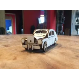 Retro træbillegetøj