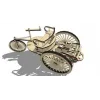  Karl Benz-vogn laserskåret vektorskabelon