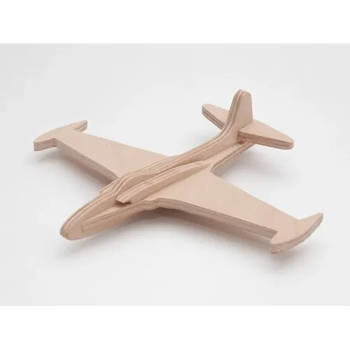 Vektor laserskåret fil Lockheed P-80 modelfly — SVG DXF AI til krydsfiner