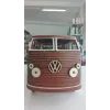  VW Campingvogn Laserskærefil – 3D Retro Bus Vektor Skabelon