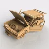  VW Familiale Station Wagon Laserskåret Vektor Skabelon