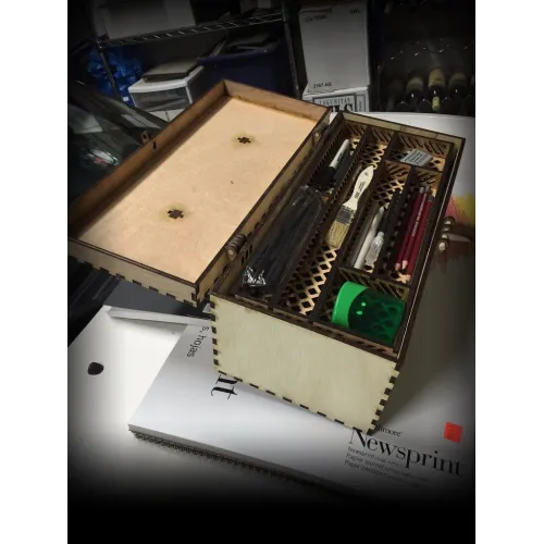  Wonderful Box — Laserskåret vektorfil til organizerboks