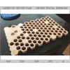  Honeycomb Hot Stand laserskåret vektorfil