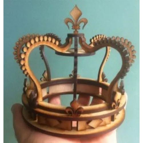  Crown 3D laserskærefil til krydsfiner og akryl