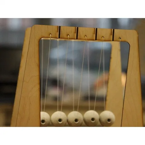  Newton Cradle laserskåret vektorskabelon - SVG DXF AI