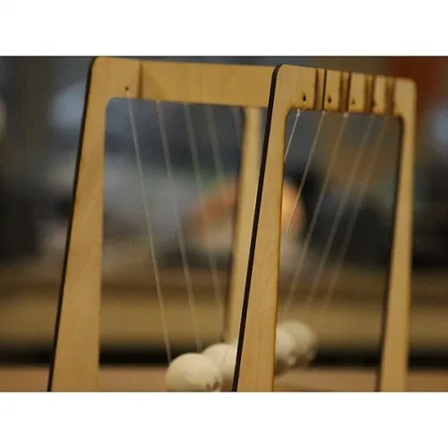  Newton Cradle laserskåret vektorskabelon - SVG DXF AI