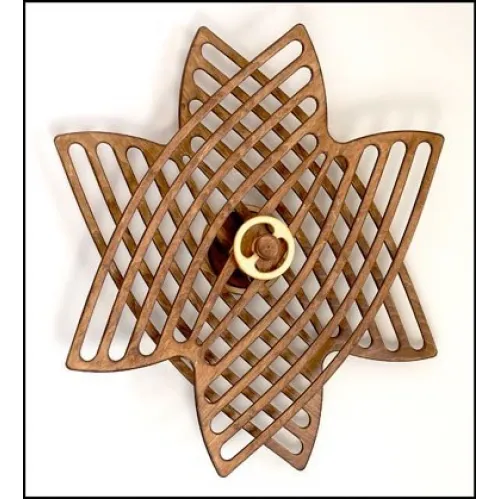  Kinetic Flower Spinner - Laserskåret vektorfil til krydsfiner og akryl