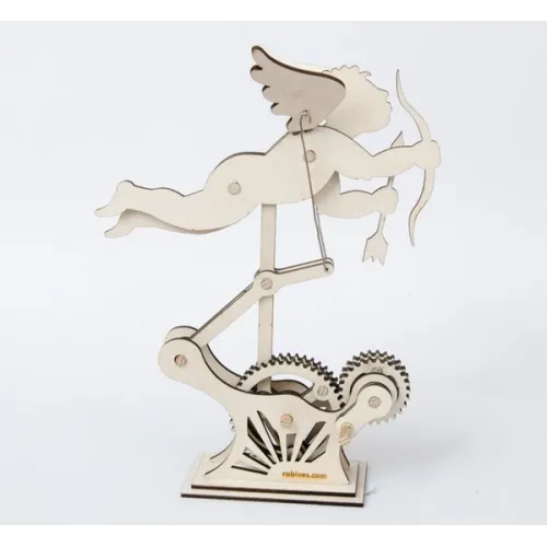  Cupid Kinetic Automaton Laser Cut Vector File