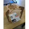  Tablet-dokumentstativvektorskabelon til laserskæring