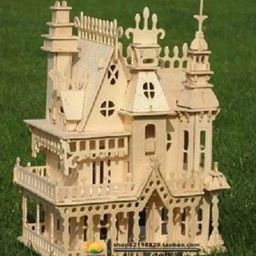  Villa Fantasy – Laserskåret vektorskabelon til victoriansk miniature