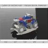  Børns gynge-ATV laserskåret vektor skabelon