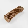  Parametrisk bænk - Laserskåret vektorskabelon (SVG, DXF, AI)