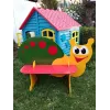  Laserskærefil til Snail Kids Bench — SVG DXF PDF til krydsfinerbænk