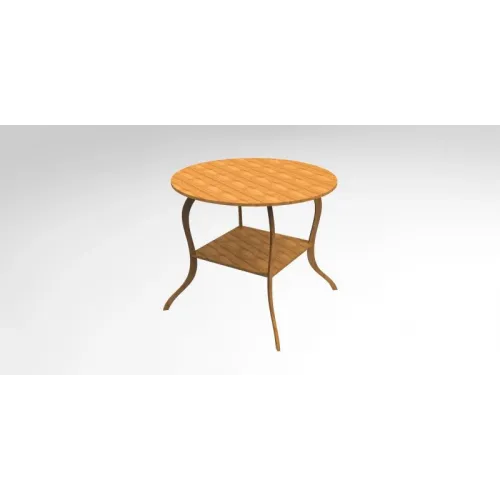  Arquivo vetorial para corte a laser de mesa redonda para CNC e laser.