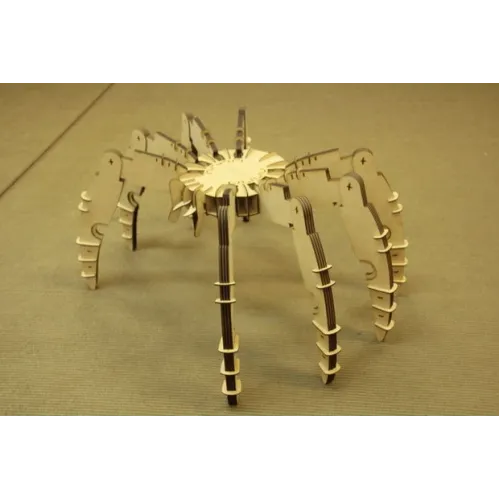  Edderkopstol 3D laserskåret vektor skabelon til øjeblikkelig download