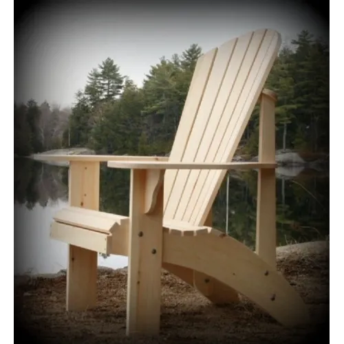  Adirondack-stol laserskåret vektorskabelon til CNC og laser