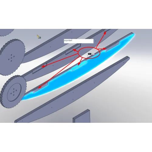  Schommelende ATV-schommelstoel - Lasergesneden vectorsjabloon