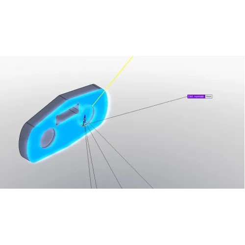 Schommelende ATV-schommelstoel - Lasergesneden vectorsjabloon