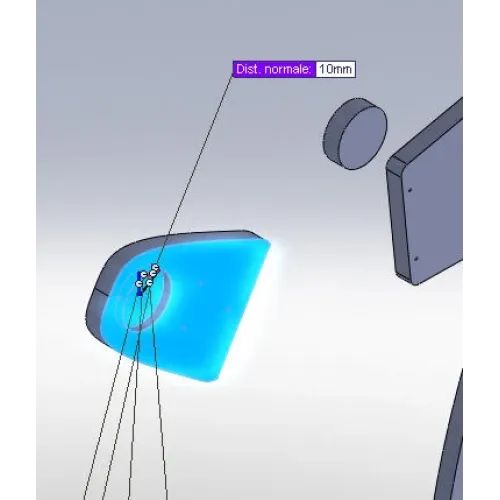  Schommelende ATV-schommelstoel - Lasergesneden vectorsjabloon