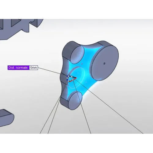  Schommelende ATV-schommelstoel - Lasergesneden vectorsjabloon
