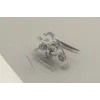  Lasergesneden vectorsjabloon voor een schommelende motorfiets - Chopper Rocker