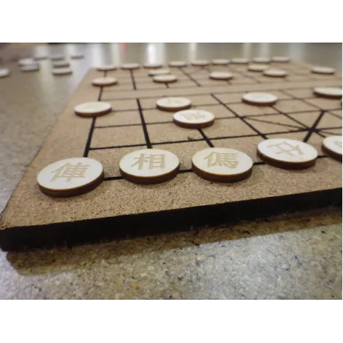  Xiangqi (kinesisk skak) laserskåret vektorskabelon – SVG DXF AI