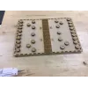  Xiangqi (kinesisk skak) laserskærevektorsæt — Foldebræt og graverede brikker