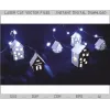  LED-huse laserskåret vektorskabelon til oplyste miniaturer