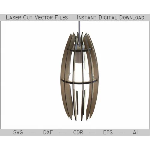  Parametrisk pendellampe — Laserskåret vektorfil